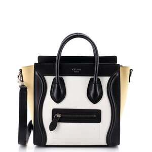 Celine Tricolor Luggage Bag Leather #254957C10B